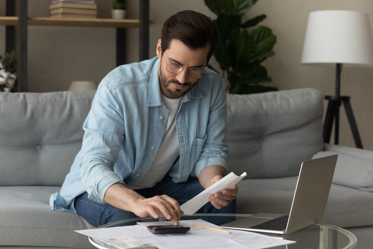 A tenant paying a utility bill