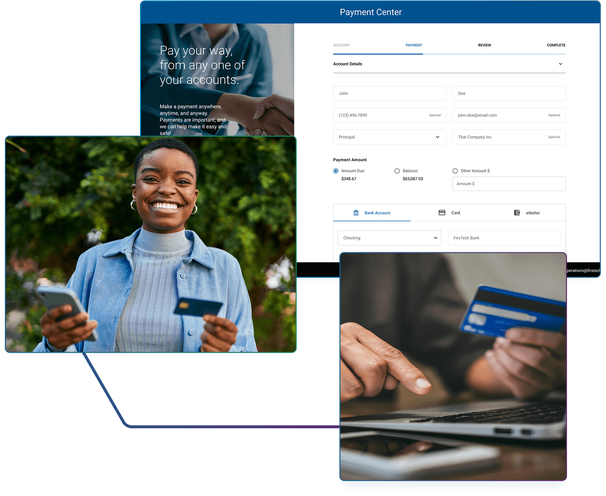 Electronic Payment Processing Banner